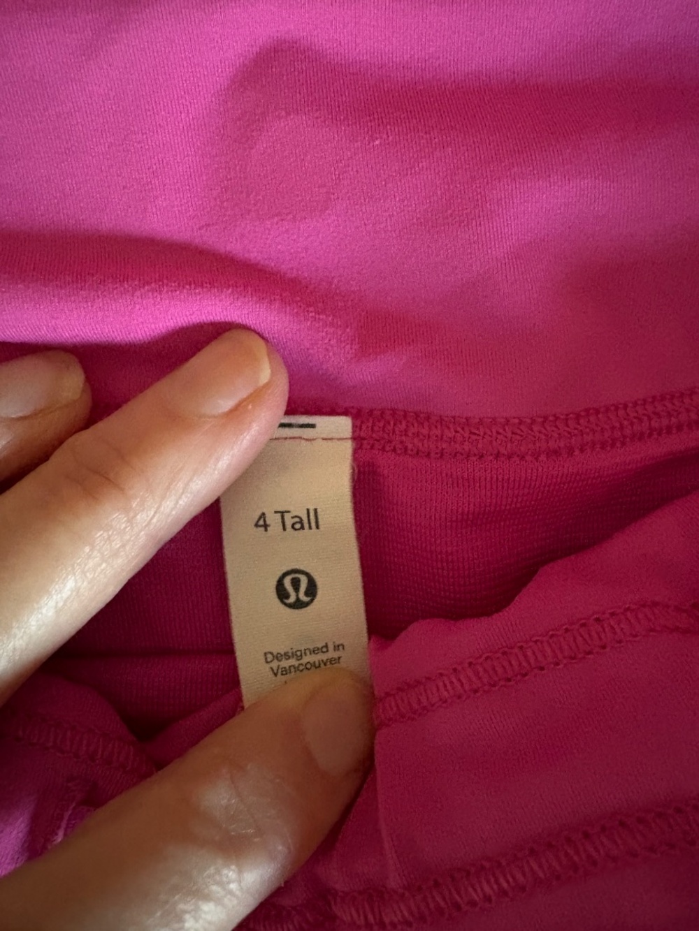 Lululemon hot pink athletic shorts - Picture 2 of 2